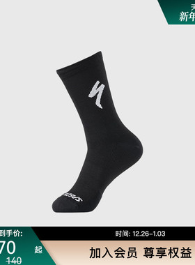 SPECIALIZED闪电 SOFT AIR TALL 公路高筒骑行运动袜子