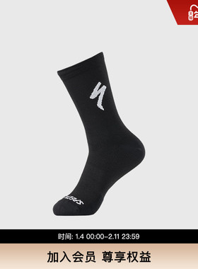 SPECIALIZED闪电 SOFT AIR TALL 公路高筒骑行运动袜子