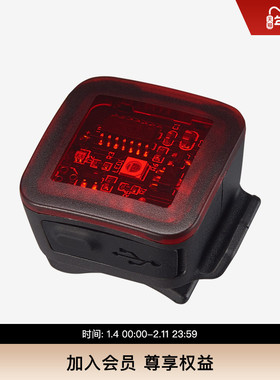 SPECIALIZED闪电 FLASHBACK 简易安装USB充电自行车骑行尾灯