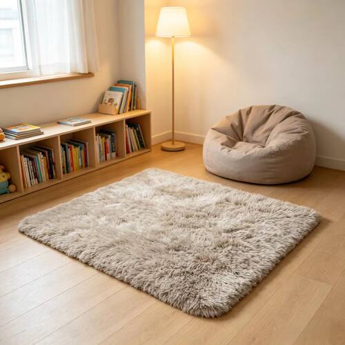 c117（50*60CM）冬季保暖长毛绒宠物垫用品居家猫狗通用