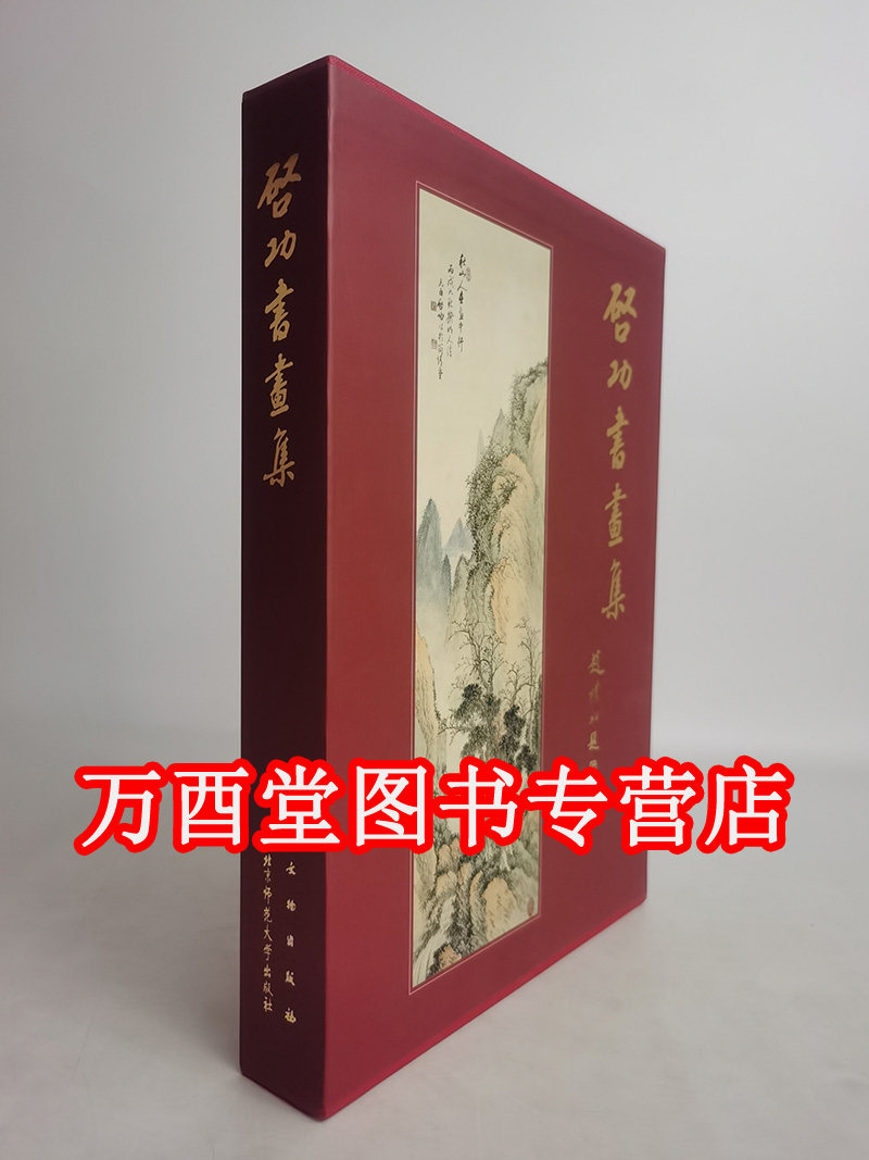 【中国图书奖】启功书画集 【函盒精装】另荐张雪明书法精品集 书法学 论书法 临董其昌草书琵琶行 坚净 纪念启功先生一百一十周年