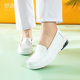 舒益丽新款 软底透气防臭防滑不累脚透气真皮医护鞋 护士鞋 女秋冬季