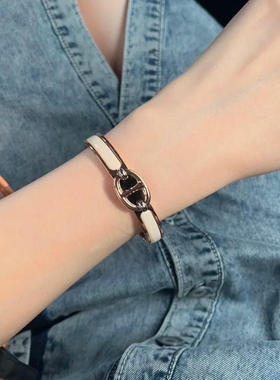 珐琅猪鼻子高级感手镯