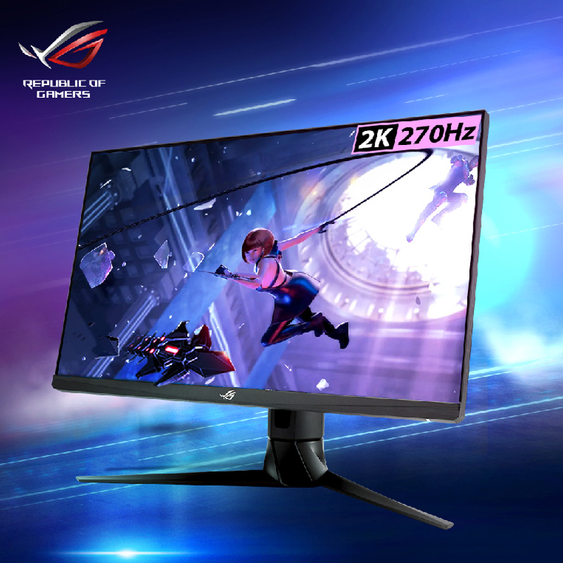 asus/华硕rog显示器27英寸2k270hz电竞游戏xg27aqm电脑ips屏144hz