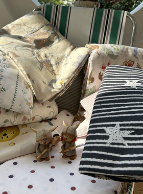 小清新少女心爱心星星纯棉被套被罩单件单双人全棉宿舍150x200cm