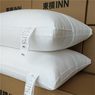 白色单人枕头软日式 感觉 睡在云朵 五星酒店枕芯超柔羽丝绒枕芯