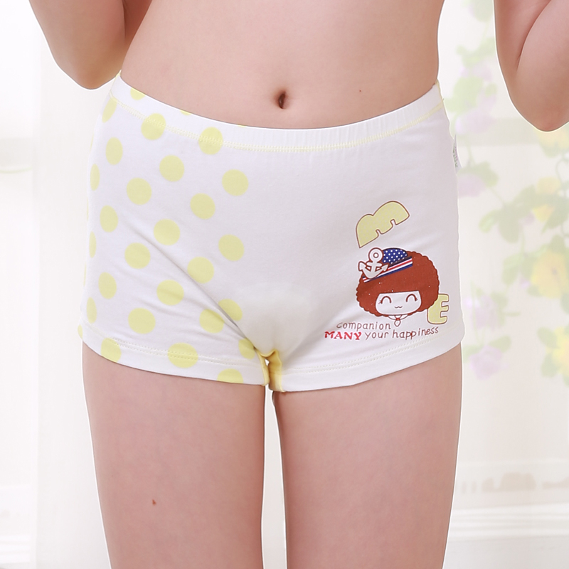 Pupils' underwear girl Xia 12-13 years old 2017 underwear bottom pants pure  cotton big boy four angle flat angle development period -   - Buy China shop at Wholesale Price By Online