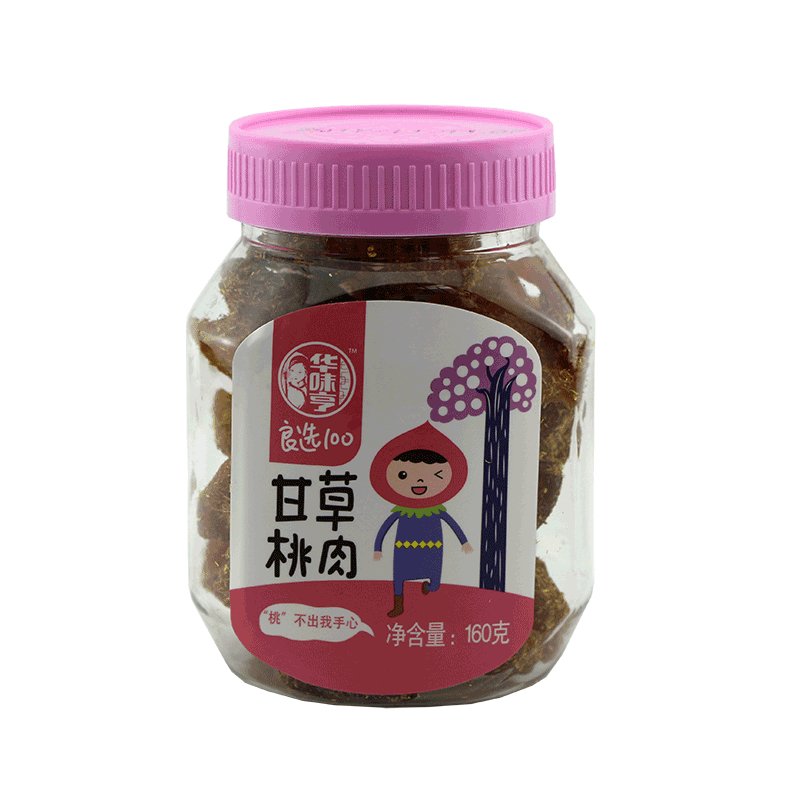 华味亨蜜饯休闲食品甘草果干