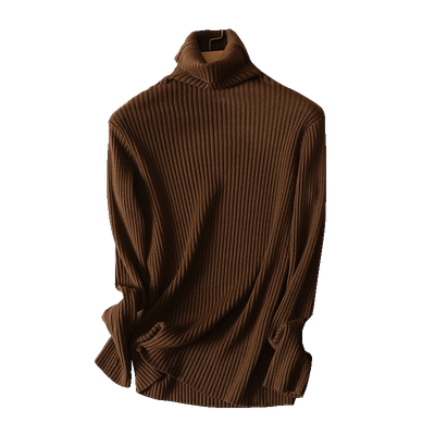 秋冬新款堆堆高领加厚套头毛衣女士修身内搭针织显瘦打底衫女上衣