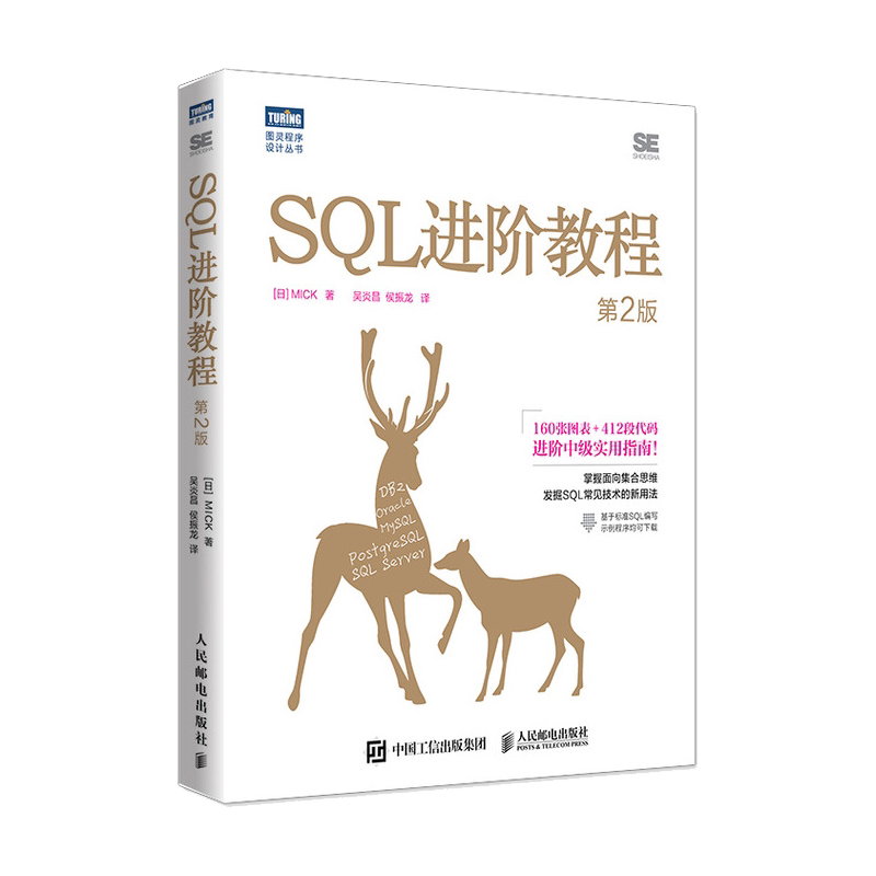 【出版社旗舰店】SQL进阶教程 第2版 sql基础教程数据库编程sql必知必会面向集合关系数据库sql语言数据库原理与应用教程书籍