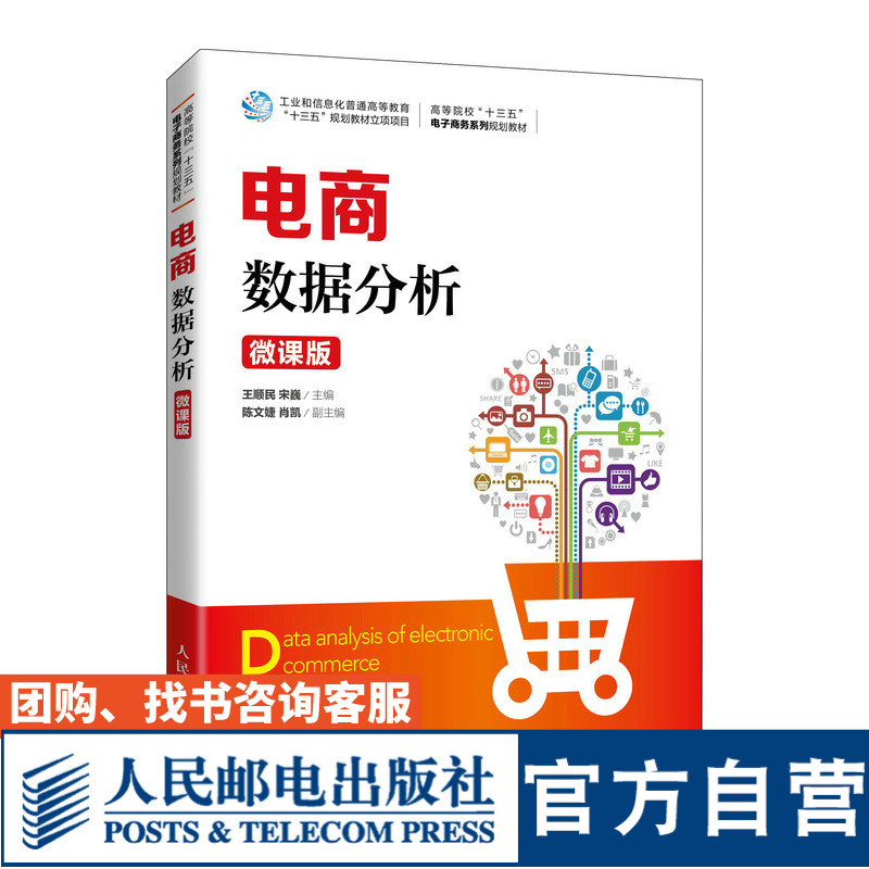电商数据分析（微课版）王顺民 宋巍9787115534750人民邮电出版社