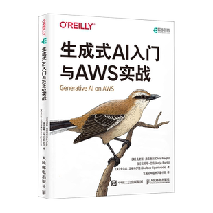 【出版社旗舰店】生成式AI入门与AWS实战 GPT大模型应用开发生成式AI教程多模态大模型Agent智能代理langchain编程开发