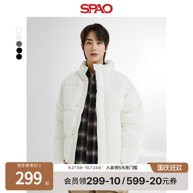 SPAO冬新品立领保暖棉衣外套