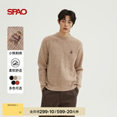 WOODIE系列 男女同款 SPAO韩国同款 新品 基础通勤毛衣 25年冬季