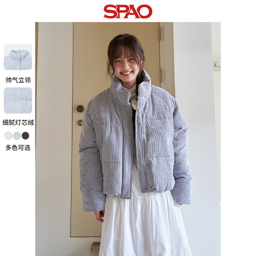 SPAO保暖防寒棉服外套