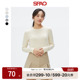 T恤衫 SPAO韩国同款 25年春秋女士日常通勤圆领打底基础长袖