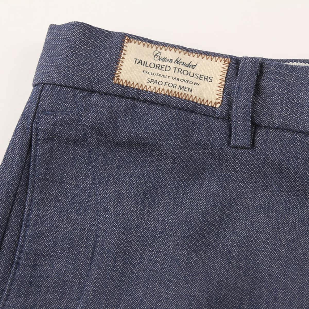 Pantalon droit SPAO en coton - Ref 1469237 Image 3