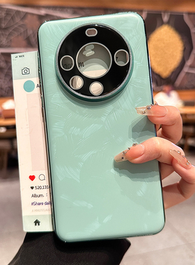 酷图适用华为mate70pro手机壳mete50新款mare40洛可可青女高级感mate60pro+镜头全包防摔p50保护套p60pro奢华