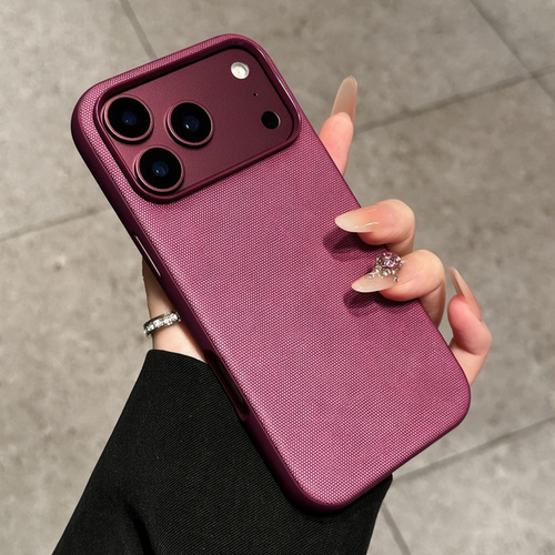 适用苹果18promax手机壳新款iphone18pro保护套16pro爆款科技织物外壳女17pm全包防摔15高级感简约14磁吸软套