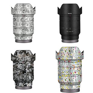 漫步驴适用于索尼FE24-70F4ZA镜头保护贴纸蔡司2470无痕贴纸包邮