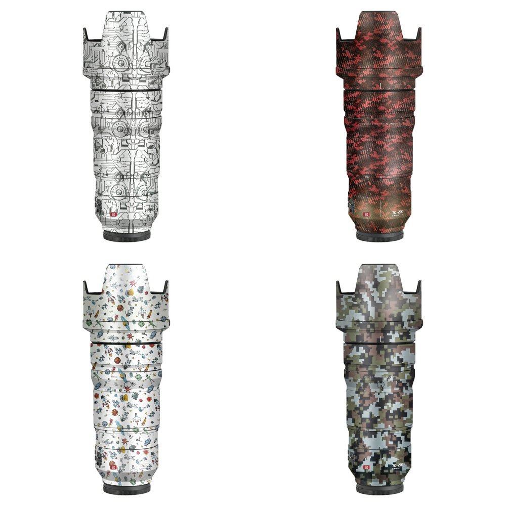 漫步驴适用于松下70-200F2.8镜头贴保护贴纸无痕贴纸彩色贴纸包邮