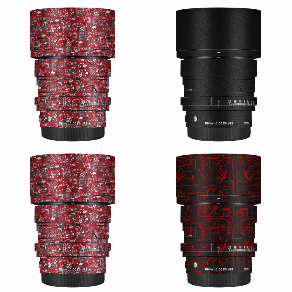 漫步驴适用于适马65F2 DG DN镜头保护贴纸索尼口贴纸全包无痕贴