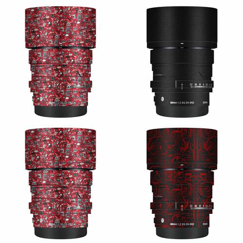 漫步驴适用于适马65F2 DG DN镜头保护贴纸索尼口贴纸全包无痕贴