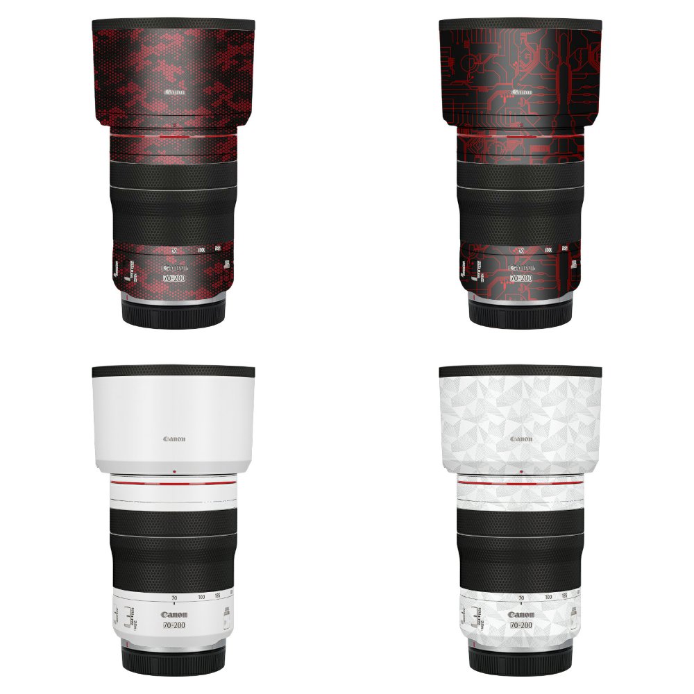 漫步驴适用于佳能RF70-200 F4镜头保护贴纸贴纸贴皮全包改色纸3M