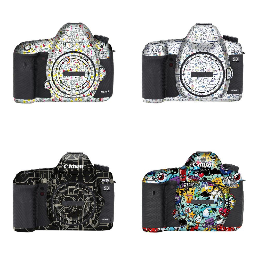 适用于佳能5D3贴纸机身保护贴膜MARK III相机全包贴膜贴皮3M彩膜