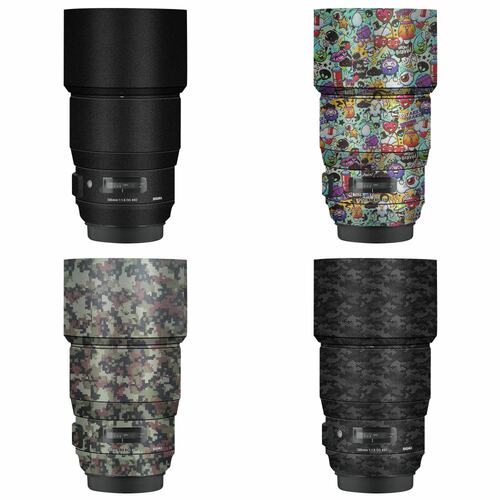 漫步驴适用于适马135F1.8art佳能EF口镜头保护贴纸贴纸全包彩贴纸
