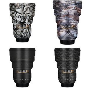 24F2.8G镜头保护贴纸彩色无痕改色膜全 漫步驴适用于尼康AF