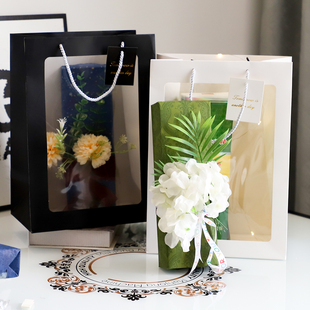 情人节送男朋友包烟鲜花花束手提袋教师节礼品礼盒装烟包装礼袋
