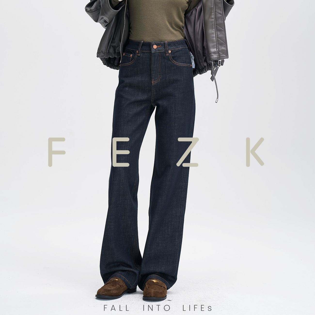 紫气原牛直筒FEZK莱卡纤维