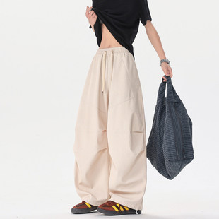 裤 直筒宽松休闲美式 男士 高人气直筒宽松裤 潮流男裤 子男款 2026新款
