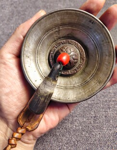 宋元时期 雍仲苯教司铃 老碰铃热巴铃 本教斯铃单手铃平铃