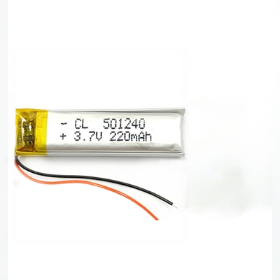 3.7V锂电池501240通用电芯551240