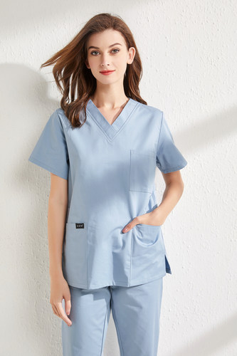 玫绮格口腔美容医疗半袖手服女装