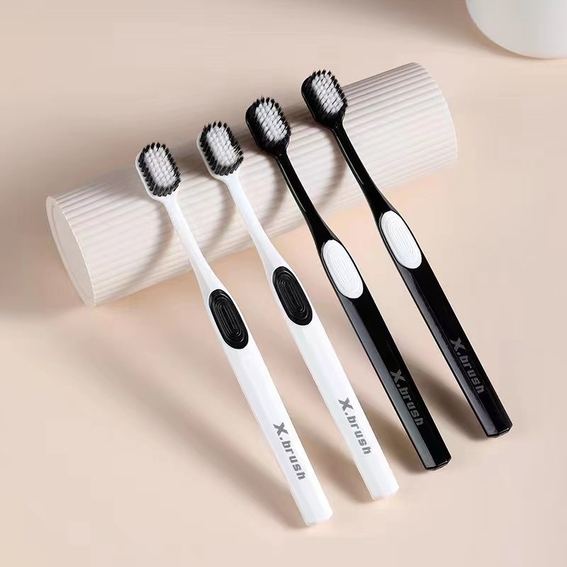 美国X-brush新款六代成人软毛牙刷独立包装细毛护齿护龈家用旅行
