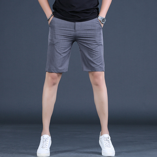 冰丝5分裤 高级感五分西裤 夏季 韩版 子 短裤 商务男装 薄款 潮休闲西装