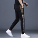 潮流黑色裤 男士 夏季 男裤 子卫裤 运动裤 潮牌修身 休闲裤 新款 2025秋季