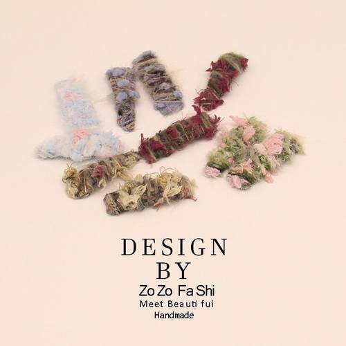 韩国毛绒毛线无痕发夹