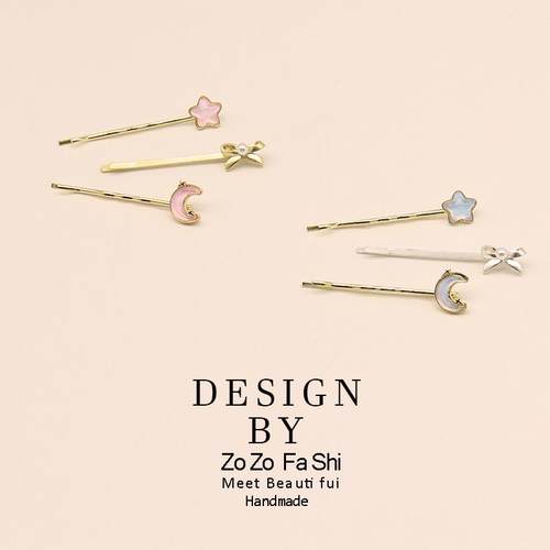 韩系小动物发夹简约日森系