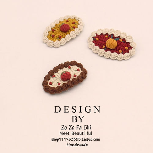 ZOZO发夹毛线日韩毛线边夹