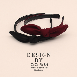 玫瑰的故事刘亦菲同款发箍黄亦玫蝴蝶结高颅顶防滑头箍2026新款女