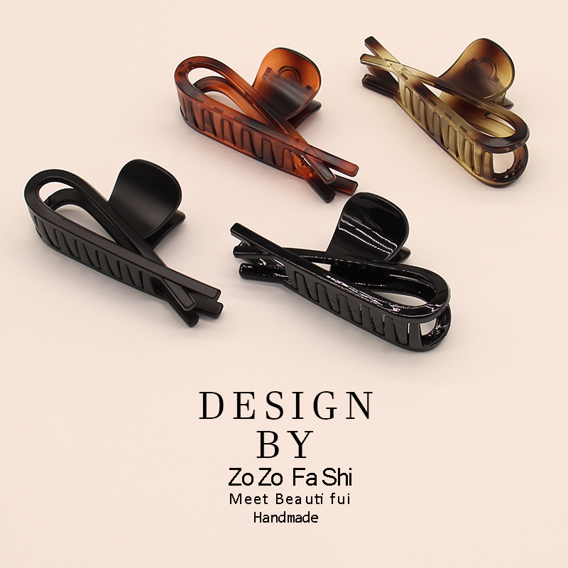 韩系抓夹女简约高级感后脑勺大号鲨鱼夹发夹头饰夹子发卡气质发饰