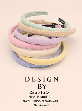 今年流行的彩色条纹细发箍外出百搭春夏高颅顶头箍女新款2026发捆