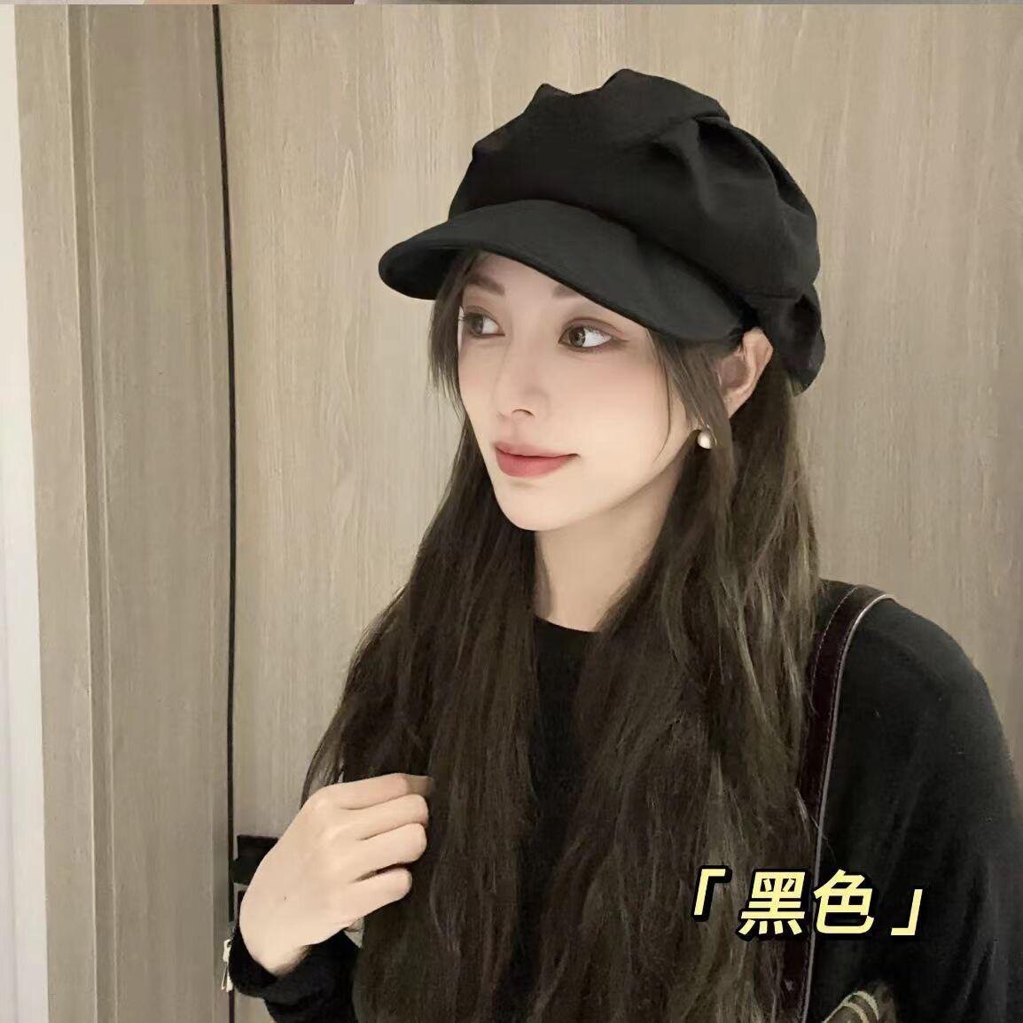 新款帽子女春季户外鸭舌帽简约韩版防晒帽运动可爱女士遮阳帽