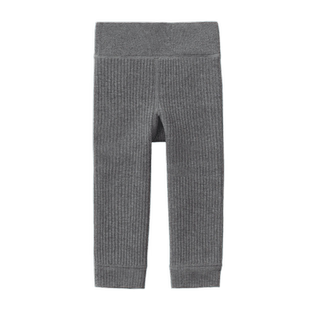 尼多熊宝宝加绒打底裤女童秋冬儿童摇粒绒裤袜女宝冬加厚裤子