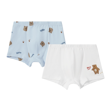 尼多熊儿童内裤清仓男童纯棉宝宝男孩小童四角平角小孩中大童短裤