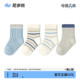 尼多熊宝宝袜子夏季 棉袜a类婴儿袜透气网眼袜不勒儿童袜男童 薄款
